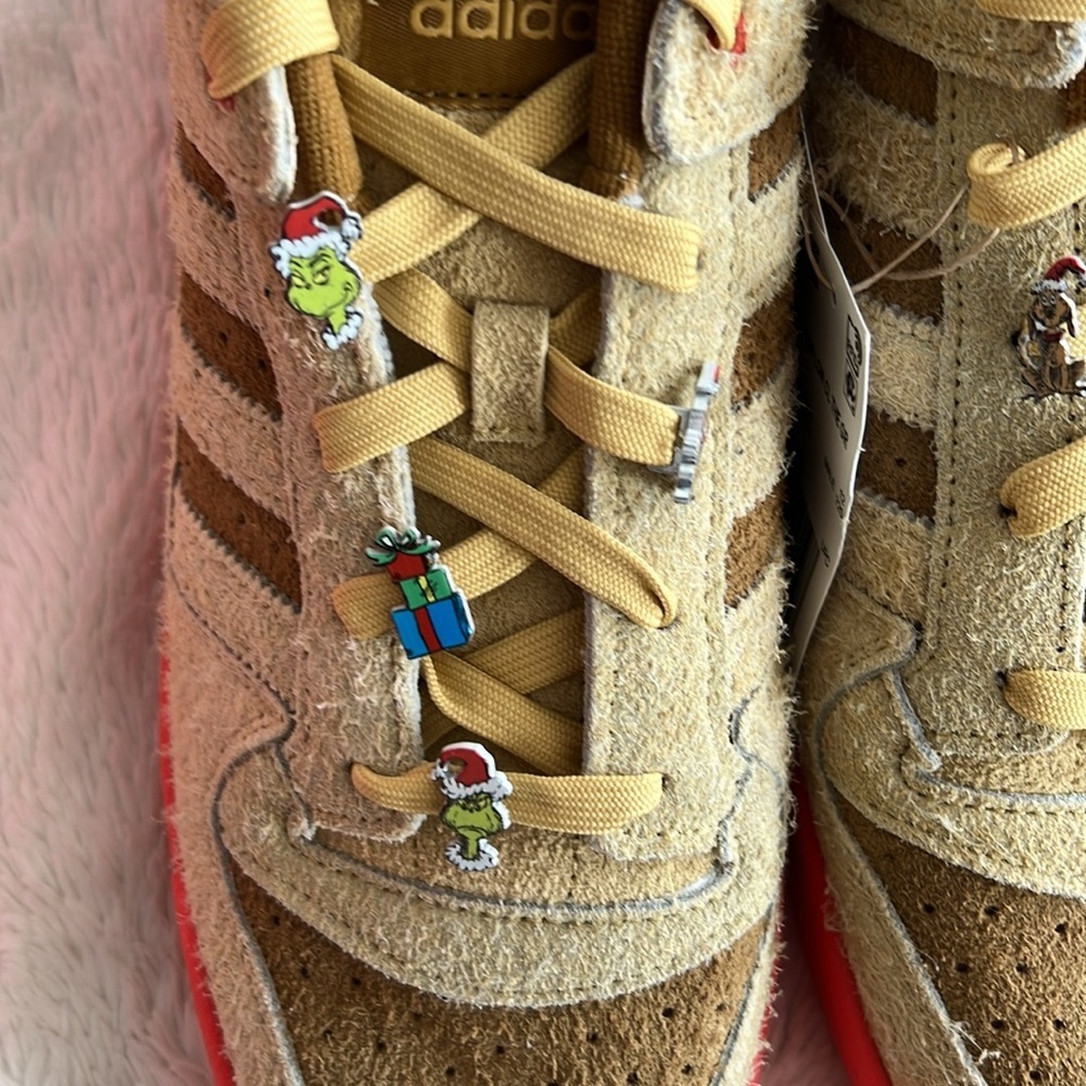 Adidas Forum Low CL the Grinch in Oat size 12.5 Men’s - Picture 5 of 16